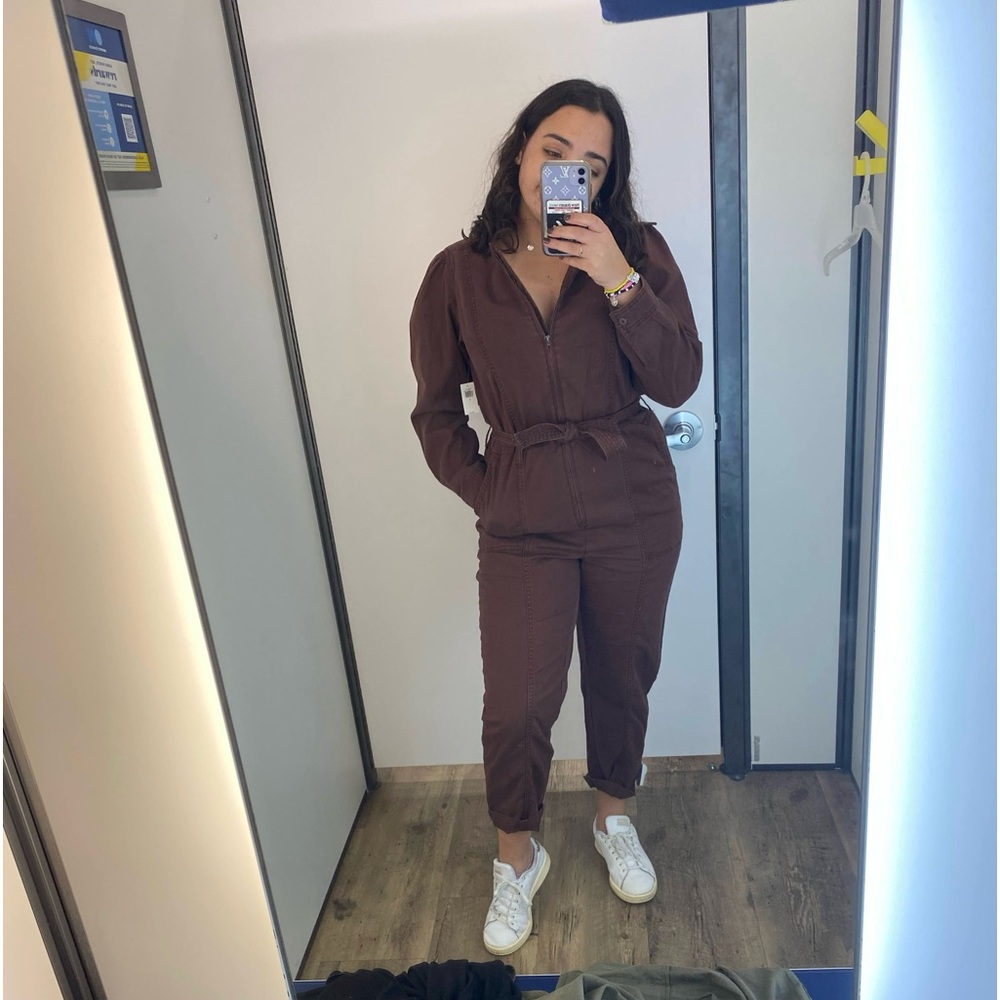 OLD NAVY Brown Jumpsuit Size Medium